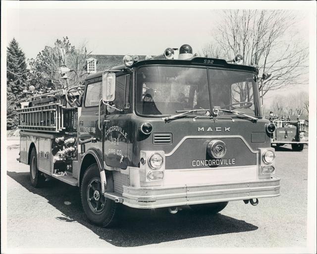 1972 Mack CF Pumper
Retired in 1989